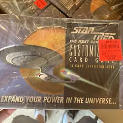 Star Trek: Next Generation - Customizable Card Game - Sealed Expansion Set Box - Image 1