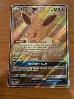 Pokemon Eevee GX SM233 Promo Card English TCG, Used, Many Impurities - Image 4