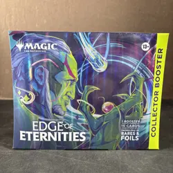 EDGE OF ETERNITIES MAGIC THE GATHERING MTG COLLECTOR BOOSTER 15 CARDS RARE FOIL - Image 1