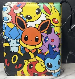 Pokemon Card Binder Album Collector Game Book Portable - Image 3