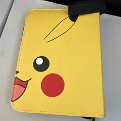 Ultra PRO Pokemon Pikachu 4 Pocket Zippered Card Binder Album w/ Strap - Image 3