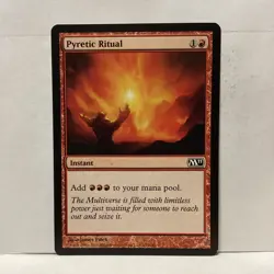 MTG Pyretic Ritual Magic: The Gathering Core Set 2011 Common #153 - Image 1