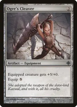 Rise of the Eldrazi Ogre's Cleaver MTG Magic the Gathering NM - Image 1