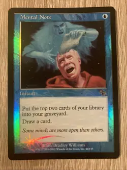 Mental Note Foil Judgement - Near Mint - Image 1