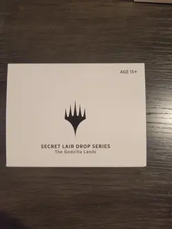 *BRAND NEW* Sealed MTG Godzilla Secret Lair Lands - Image 1