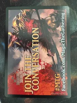 MTG Zombie Token Signed by Lucas Graciano Conspiracy MTG Magic LP - Image 2
