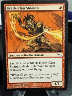 MTG Magic the Gathering Mirrodin Krark-Clan Shaman - Image 1