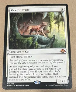 [1x] Ocelot Pride Near Mint, English Modern Horizons 3 MTG Magic - Image 1