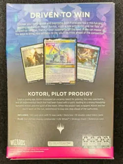 Magic the Gathering MTG KAMIGAWA NEON DYNASTY Commander Deck BUCKLE UP - Image 4
