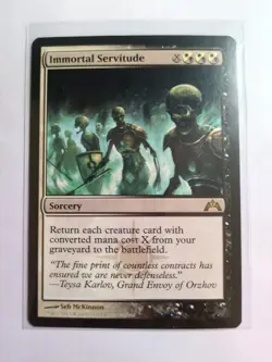 MTG Magic The Gathering - Immortal Servitude - Gatecrash (#220/219) Reg NM - Image 1