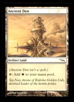 MTG Ancient Den LP Light Play Mirrodin [4945] - Image 1