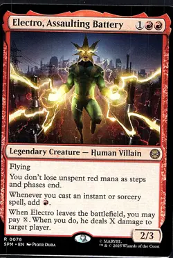 Electro, Assaulting Battery R Marvel's Spider-Man 76 NM Normal - Image 1