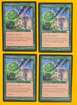MTG MWONVULI OOZE (x4) Weatherlight (OldManMTG 010-395) - Image 1
