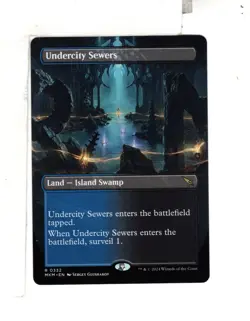 MTG SkeenAB Undercity Sewers BORDERLESS from MKM. NM. - Image 1