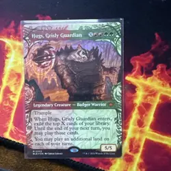 Hugs, Grisly Guardian (Showcase) Bloomburrow Foil - Image 1