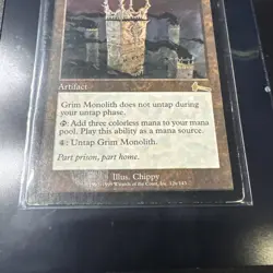 Grim Monolith Urza's Legacy Regular - Image 3