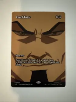Cruel Tutor (Borderless) Regular - Avatar Last Airbender Atla MTG (0024) - Image 1