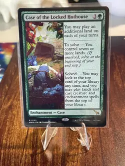 MTG: Murders at Karlov Manor Case of the Locked Hothouse R 0155 NM Reg - Image 1