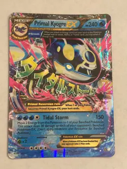 Pokemon TCG Primal Kyogre EX - Primal Clash - 55/160 - LP/MP - Image 1