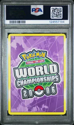 2006 POKEMON WORLD CHAMPIONSHIPS PROMO B-L-S #105 LATIAS-GOLD STAR PSA 7 - Image 2