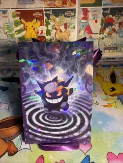Cracked Ice Holo Gengar Halloween Database Set NON TCG Pokemon - Image 1