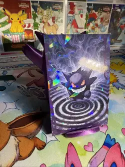 Cracked Ice Holo Gengar Halloween Database Set NON TCG Pokemon - Image 2