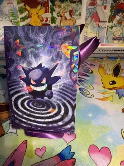 Cracked Ice Holo Gengar Halloween Database Set NON TCG Pokemon - Image 3