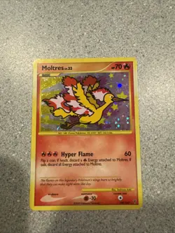 Moltres Holo Secret Rare Pokemon TCG Platinum Supreme Victors 149/147 - Image 1