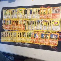 Pokemon Lot Vintage Early 2000s WOTC And More Old School Fire Collection - Image 1