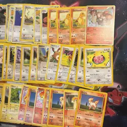 Pokemon Lot Vintage Early 2000s WOTC And More Old School Fire Collection - Image 3