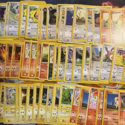 Pokemon Lot Vintage Early 2000s WOTC And More Old School Fire Collection - Image 5