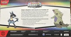 Prismatic Evolutions Lucario EX Tyranitar EX Premium Collection *NO BOX* Pokemon - Image 2
