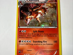 Pokemon Charizard 19/113 Legendary Treasures Cosmo Holo 2012 MINTY NM - Image 4