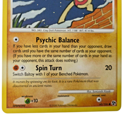 Pokemon Baltoy Great Encounters GE 60/106 Common Fighting Basic Clay Doll - Image 2