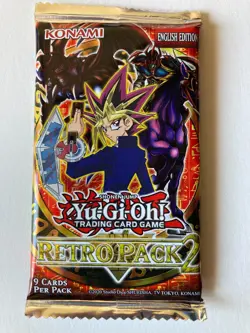 Yugioh Retro Pack 2 Booster Pack New Factory Sealed 2024 (1 pack) - Image 1