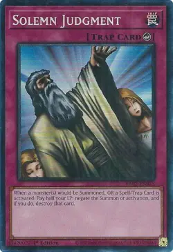 Solemn Judgment (PCR) RA02-EN075 25th Anniversary Rarity Collection II 1st Edition for sale online - Image 2