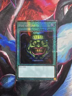 Yugioh! Pot of Greed - MP25-EN050 - Starlight Rare - 1st Edition Near Mint, Engl - Image 1