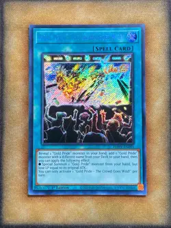 Yugioh Gold Pride - The Crowd Goes Wild! PHHY-EN091 Secret Rare 1st Ed NM - Image 1