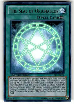 Yugioh The Seal of Orichalcos LC03-EN001 Ultra (NM) - Image 1