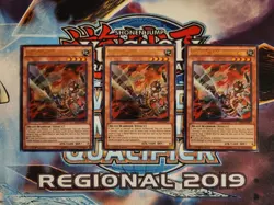 Yugioh Zoodiac Thoroughblade - RATE-EN017 - Ultra Rare - 1st Edition NM x3 - Image 1