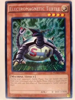 Electromagnetic Turtle - YGLD-ENA00 - Secret Rare - Limited Edition - Image 1