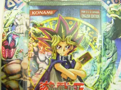 Konami YuGiOh LEGACY OF DARKNESS 1996 Factory Sealed BOOSTER BLISTER PACK - Image 4