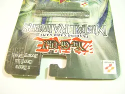 Konami YuGiOh METAL RAIDERS UNLIMITED 1996 Factory Sealed BOOSTER BLISTER PACK - Image 5