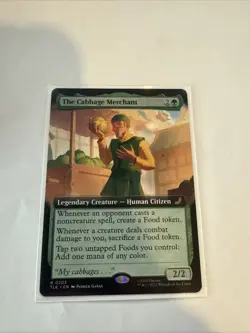 The Cabbage Merchant - Extended Art #203 - Avatar: Eternal - NM MTG - Image 1