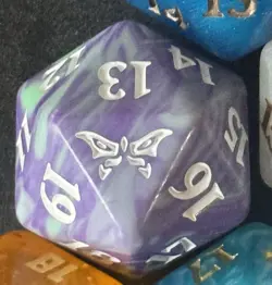 OVERSIZED D20 SPINDOWN Die Lot of 6 Magic the Gathering MTG - Image 3