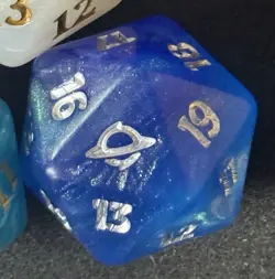 OVERSIZED D20 SPINDOWN Die Lot of 6 Magic the Gathering MTG - Image 5