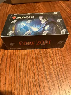 Magic the Gathering-Core 2021-Booster Packs Factory Sealed Box-36 Packs - Image 1