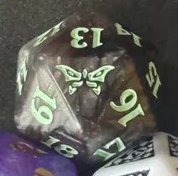 OVERSIZED D20 SPINDOWN Die Lot of 6 Magic the Gathering MTG - Image 2