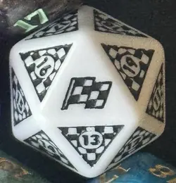 OVERSIZED D20 SPINDOWN Die Lot of 6 Magic the Gathering MTG - Image 3