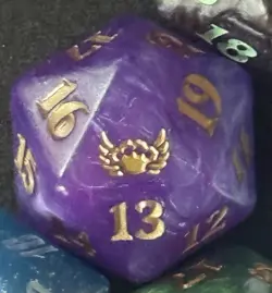 OVERSIZED D20 SPINDOWN Die Lot of 6 Magic the Gathering MTG - Image 4